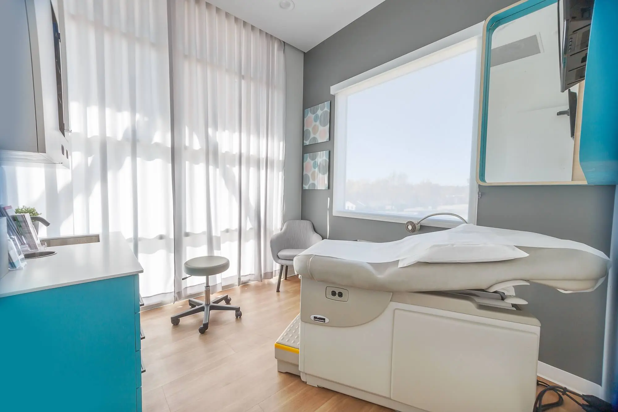 commercial painting service completed in doctors office in asheville nc